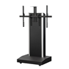 TP1000-XL - Audio Visual Furniture International - Mobile Telepresence Stand for 50”- 90”displays (160 lbs max) Camera mounts above or below TV. TV bracket included.