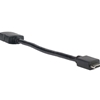 Adapter Cable Mini-HDMI C male to HDMI female 5 in