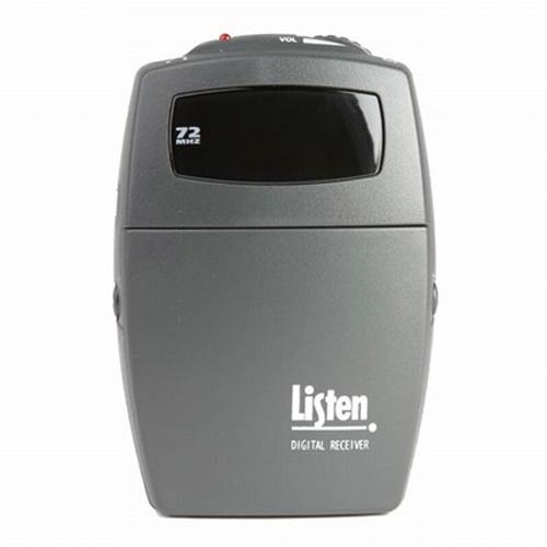 LR-300-072 - Listen - LR-300 72 Mhz Body Pack Digital FM Receiver - LR-300-072, LR-300, Digital FM Receiver