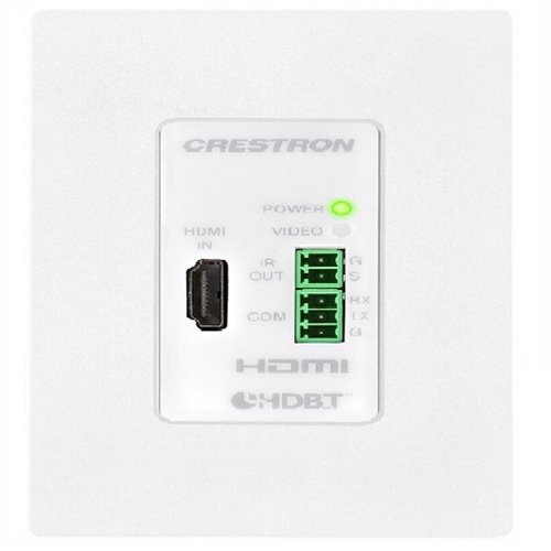 Crestron DigitalMedia 8G+® 4K60 4:4:4 HDR Wall Plate Transmitter, White