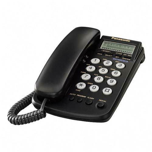 Panasonic PAN-KXTSC11B Single Line Corded Office Desk/Wall Phone