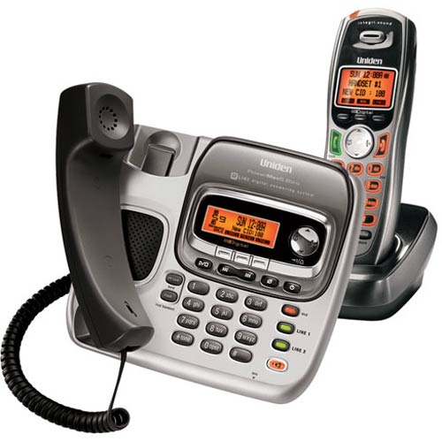 TRU9496 2Line 5.8 GHz Corded/Cordless Expandable Phone System with