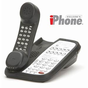 AC9105S - Teledex - Single Line 5 Guest  Service Button Cordless Telephone - Teledex, iPhone, DECT, Hospitality, 0IAC1953