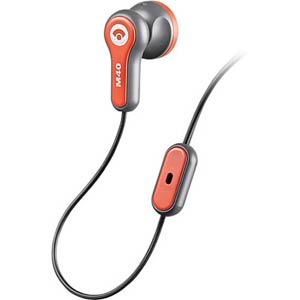 M43 X1 - Plantronics - Earbud (In-the-Ear) Style, In-Line Microphone Call Answer/End Button. Compatible w/Verizon Phones*