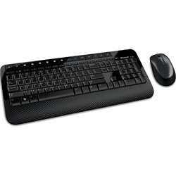 Microsoft Wireless Desktop 2000 - Keyboard and Mouse Set - Black