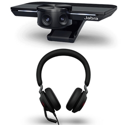 Microsoft Jabra Kit 3 - Evolve2 40 MS Headset + PanaCast Camera