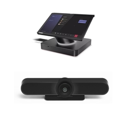 Microsoft + Lenovo Small Room Kit - Lenovo Hub MTR + Logitech Meetup