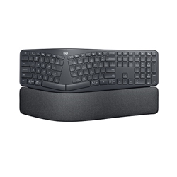 ERGO K860 is a split ergonomic keyboard designed for better posture, less strain, and more support