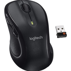 Logitech M510 Wireless Mouse - Black UC
