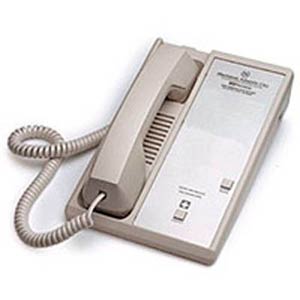 Diamond Lobby A - Teledex - Single-line Hospitality Phone with 1 Guest Service Button - Ash - DIA65009, Diamond Series, Hospitality Phone, Guest Room Phone, Lobby Phone, 00G1220