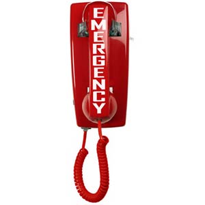 Asimitel Omnia 5501 ND-ER Single Line No-Dial Emergency Wall Phone