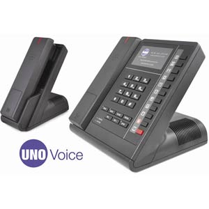 UNOASHS-2-5 - Bittel - Two Line Hospitality Speakerphone with DECT Radio Embedded & 5 Guest Service Buttons - UNOASHS-2-5BP, UNOASHS-2-5GP, UNO VOICE C2-2-5S