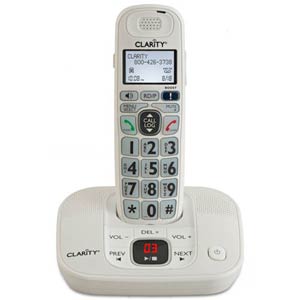 D714 - Clarity - Amplified/Low Vision Cordless Phone with Answering Machine - 53174