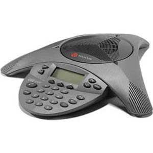 Polycom SoundStation VTX 1000 EX Analog Conference Phone with Polycom HD Voice and Expandable Mic System