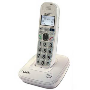 D702 - Clarity - DECT 6.0 Amplified/Low Vision Cordless Phone with CID Display