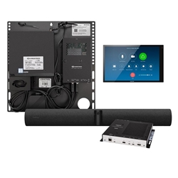Crestron Flex Advanced Small Room Conference System with JabraÂ® PanaCast 50 Video Bar for Zoom Roomsâ„¢ Software
