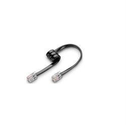 26718-01 -  Stub Cord - Plantronics - Partly Curly Amp Cord