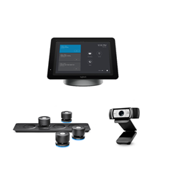 Skype Meeting Room Kit for Small Room - Includes Logitech Smartdock Base, C930e and TeamConnect Wireless