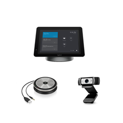 Skype Meeting Room Kit for Small Room - Includes Logitech Smartdock Base, C930e and SP20 Speakerphone