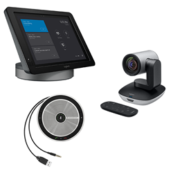 Skype Meeting Room Kit for Medium Room - Includes Logitech Smartdock, PTZ Pro Camera and SP20 Speakerphone