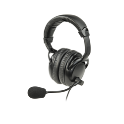 Headset 4 (Dual Over-Ear w/Noise Cancelling Boom Mic)