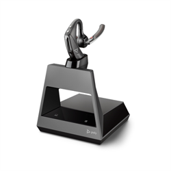 Voyager 5200 Office USB Wireless Monaural Headset w/ 2-Way Base USB-C