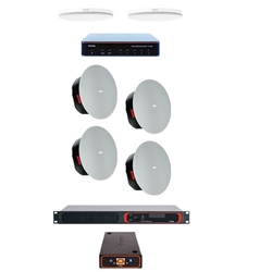 Biamp/Sennheiser Pro Audio Bundle for MTR with Ceiling Mic Array
